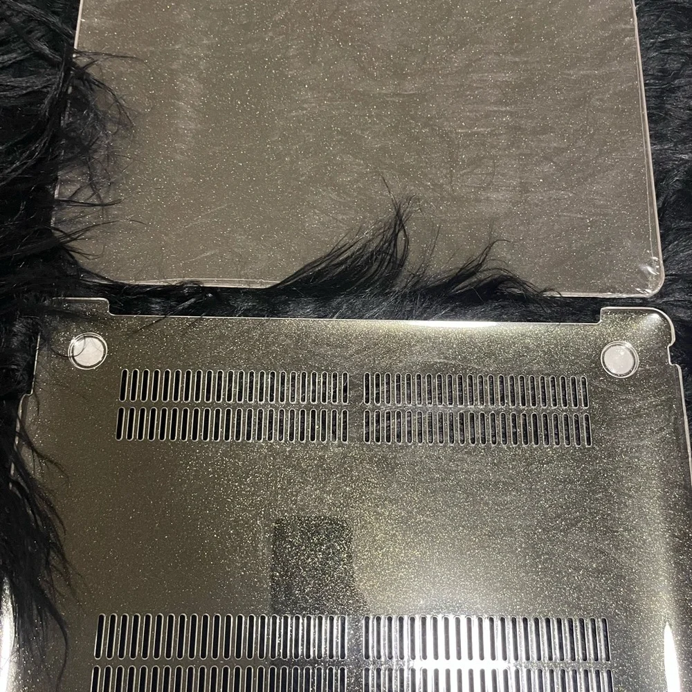 Clear Glitter Laptop/MACBOOK Case